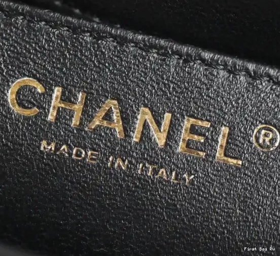 First Bag Ru HANDLE BAG WITH TOP CHANEL FLAP 0703